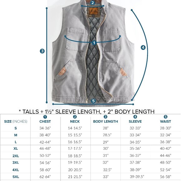 Concealed Carry Canvas Vest - Brown | XL - Picture 9 of 9